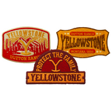 Yellowstone Dutton Ranch Iron On Patches - Pack of 3