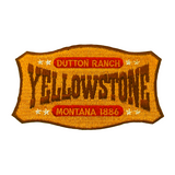 Yellowstone Dutton Ranch Iron On Patches - Pack of 3