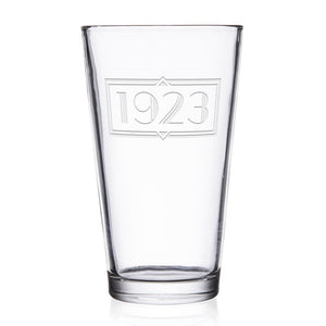 Yellowstone 1923 Logo Laser Engraved Pint Glass