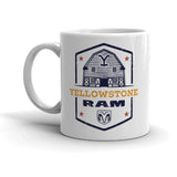 Yellowstone x Ram Barn White Mug