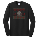 Yellowstone Dutton Ranch Two Color Holiday Barn Adult Long Sleeve T-Shirt