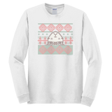 Yellowstone Dutton Ranch Two Color Holiday Barn Adult Long Sleeve T-Shirt