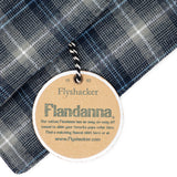 Yellowstone Y Logo Plaid Doggie Flandana