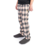 Yellowstone Y Logo Embroidered Men's Flannel Pajama Pants