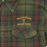 Yellowstone Embroidered The Wyatt Flannel Shirt