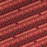 Yellowstone Holiday Aztec Wrapping Paper