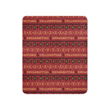 Yellowstone Holiday Aztec Sherpa Blanket