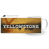 Yellowstone Logo White Mug