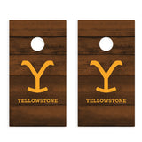 Yellowstone Logo Desktop Cornhole