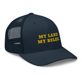 Yellowstone My Land My Rules Retro Trucker Hat