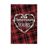 Yellowstone My Tomorrows Are All Yours Plaid Standard Postcard