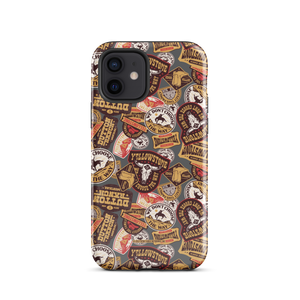 Yellowstone Patches Tough Phone Case - iPhone