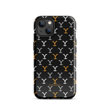 Yellowstone Y Pattern Tough Phone Case - iPhone