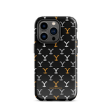 Yellowstone Y Pattern Tough Phone Case - iPhone