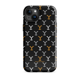 Yellowstone Y Pattern Tough Phone Case - iPhone