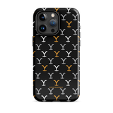 Yellowstone Y Pattern Tough Phone Case - iPhone