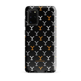 Yellowstone Y Pattern Tough Phone Case - Samsung