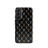 Yellowstone Y Pattern Tough Phone Case - Samsung