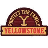 Yellowstone Protect The Family Assorted Patches Stickers Pack of 3