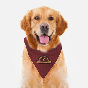 Yellowstone Protect the Family Patch Pet Bandana