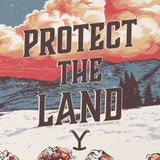 Yellowstone Protect The Land Laptop Sleeve