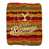 Yellowstone Revenge Sherpa Blanket