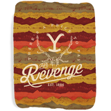 Yellowstone Revenge Sherpa Blanket