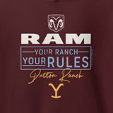 Yellowstone x Ram Your Ranch Your Rules Hoodie