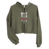 Yellowstone RIP Can Come Down My Chimney Any Time Women's Fleece Crop Hooded Sweatshirt