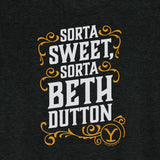 Yellowstone Sorta Sweet Sorta Beth Dutton Unisex Tri-Blend T-Shirt