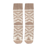 Yellowstone White Aztec Logo Socks