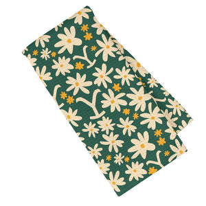 Yellowstone Summer Flowers Kitchen Towel