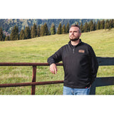 Yellowstone Leather Patch Quarter Zip