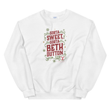 Yellowstone Sorta Sweet Sorta Beth Dutton Holiday Fleece Crewneck Sweatshirt