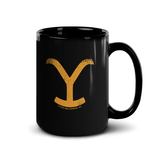 Yellowstone Take 'Em To The Train Station Black Mug