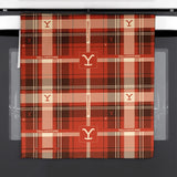 Yellowstone Tartan Logo Kitchen Towel