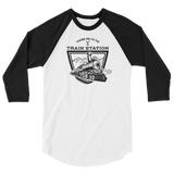 Yellowstone Taking You to the Train Station Unisex 3/4 Sleeve Raglan Shirt