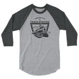 Yellowstone Taking You to the Train Station Unisex 3/4 Sleeve Raglan Shirt