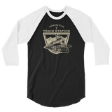 Yellowstone Taking You to the Train Station Unisex 3/4 Sleeve Raglan Shirt