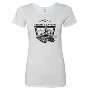 Yellowstone Taking You to the Train Station Women's Tri-Blend T-Shirt