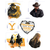 Yellowstone Rip & Beth Wall Stickers