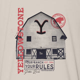 Yellowstone Your Ranch Your Rules Adult Short Sleeve T-Shirt