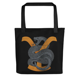 Yellowstone Rattlesnake Tote Bag