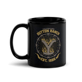 Yellowstone Flaming Logo Mug