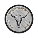 Yellowstone Skull Embroidered Patch