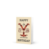 Yellowstone Est. 1886 Birthday Card