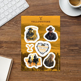 Yellowstone Rip & Beth Sticker Sheet