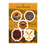 Yellowstone Quotes Sticker Sheet