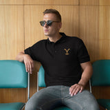 Yellowstone Logo Embroidered Unisex Polo Shirt