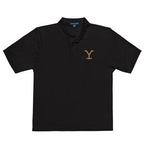 Yellowstone Logo Embroidered Unisex Polo Shirt